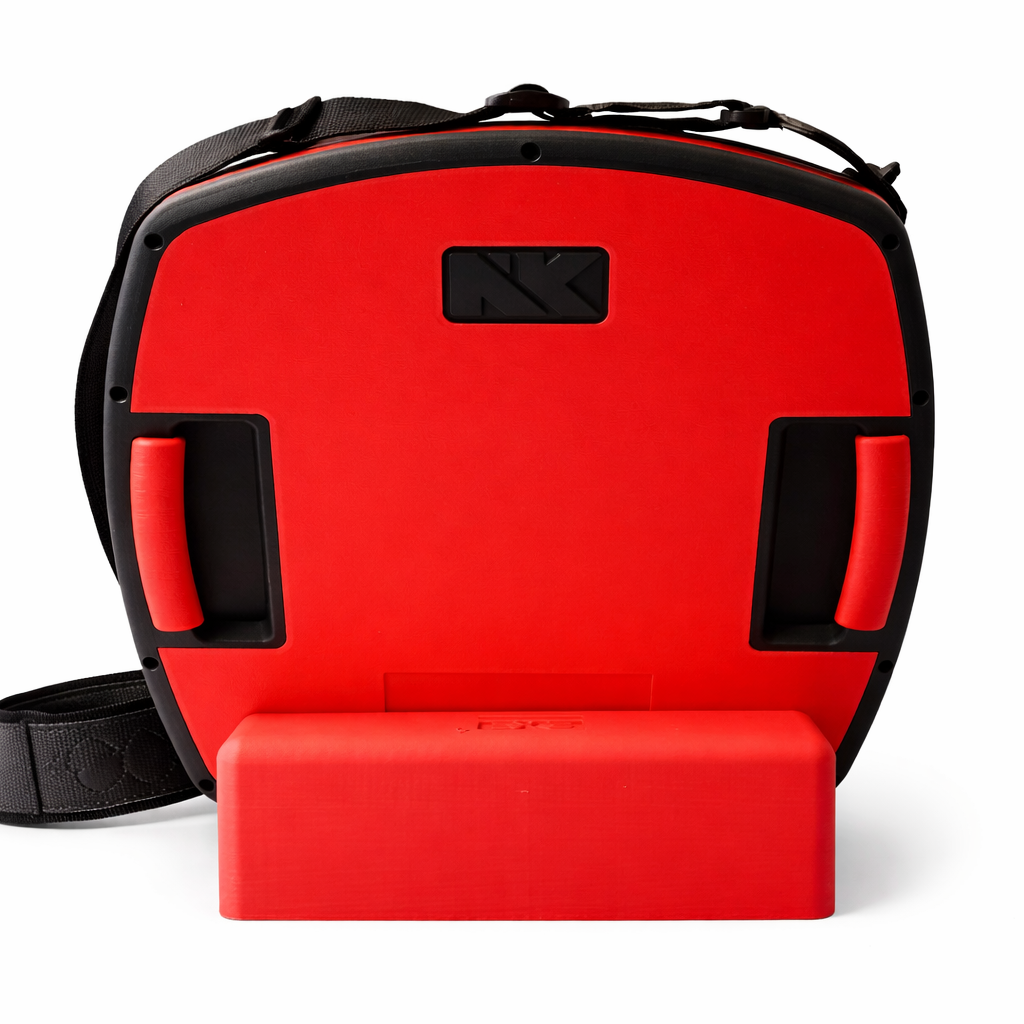 Dispositivo industrial portatile rosso e nero - Copia